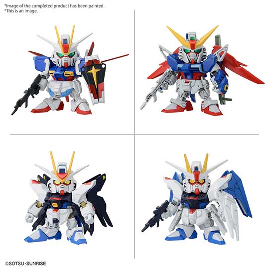 BB SENSHI C.E. BATTLES OF DESTINY SET