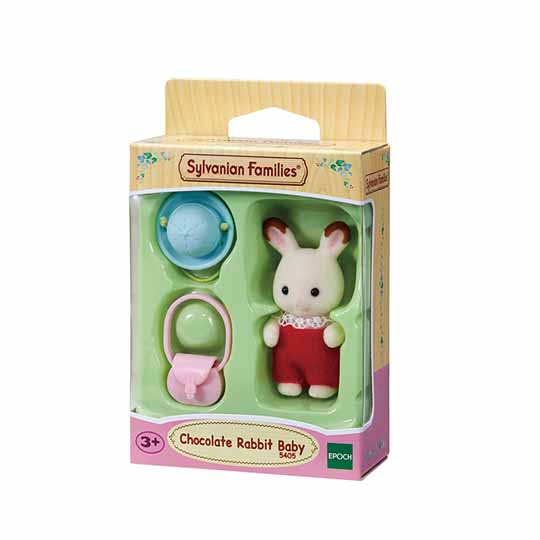 Epoch Sylvanian Family Bebe Conejo Chocolate