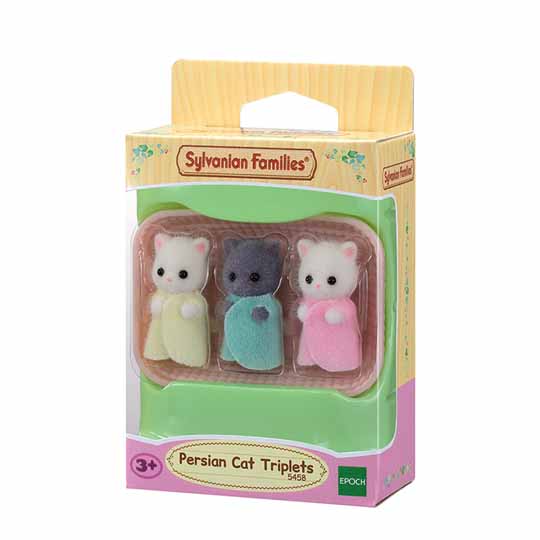 Epoch Sylvanian Family Trillizos Gato Persa