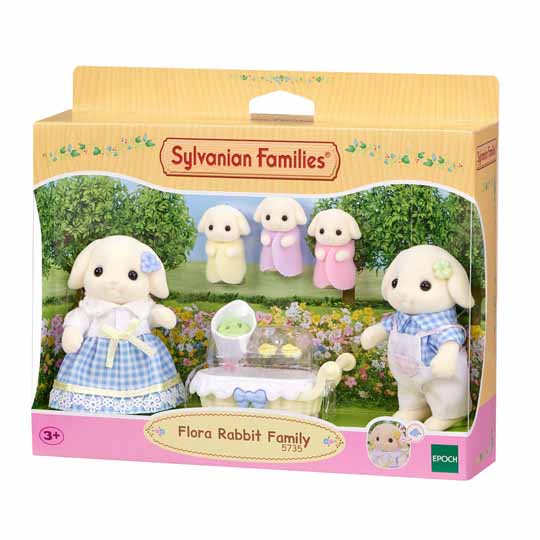 FAMILIA CONEJO FLORA