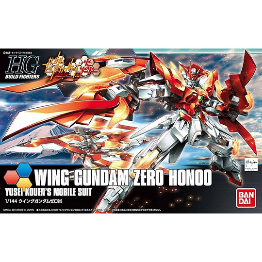 HGBF 1/144 Wing Gundam Zero Honoo