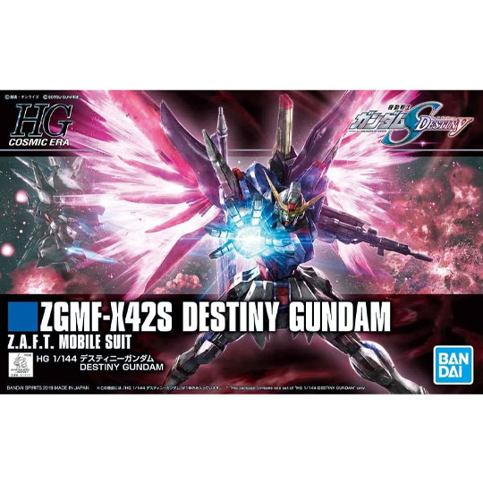 Hgce 1/144 Destiny Gundam Bandai Hobby