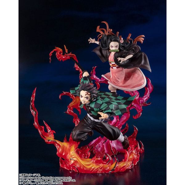 ESTATUA FIGUARTS ZERO TANJIRO KAMADO TOTAL CONCENTRATION BREATHING TAMASHII NATIONS