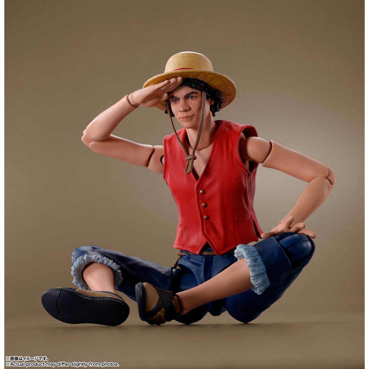 FIGURA A NETFLIX SERIES ONE PIECE MONKEY D.LUFFY S.H.FIGUARTS TAMASHII NATIONS