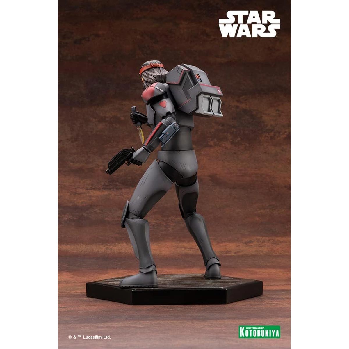 ESTATUA STAR WARS ARTFX HUNTER THE BAD BATCH ARTFX STATUE KOTOBUKIYA