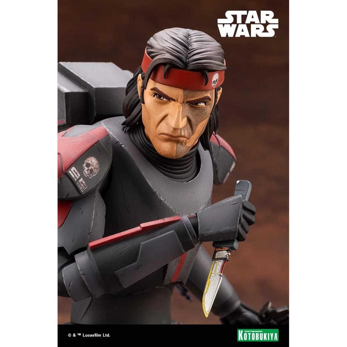 ESTATUA STAR WARS ARTFX HUNTER THE BAD BATCH ARTFX STATUE KOTOBUKIYA