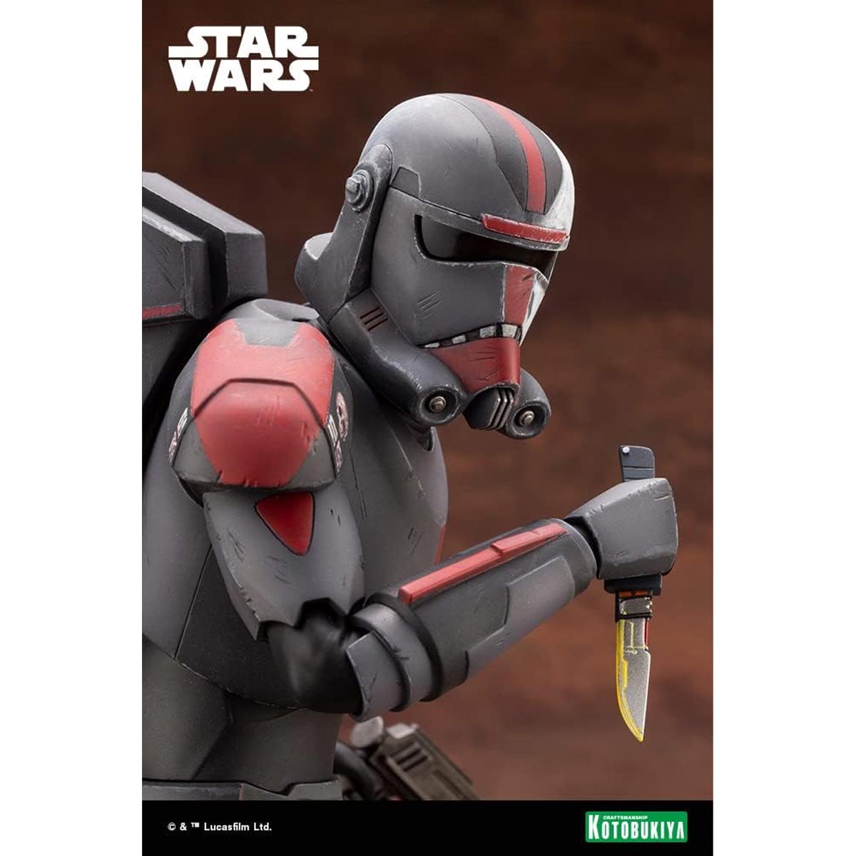 ESTATUA STAR WARS ARTFX HUNTER THE BAD BATCH ARTFX STATUE KOTOBUKIYA