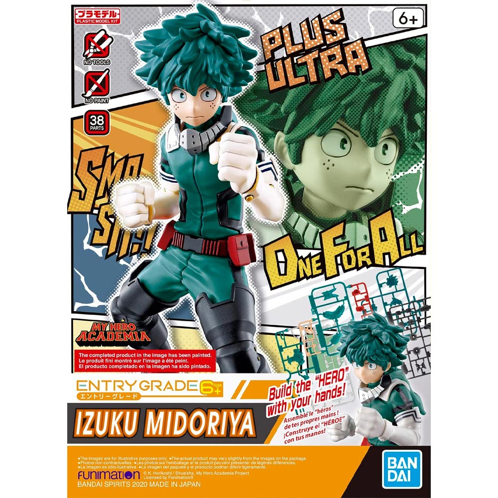 MODEL KIT ENTRY GRADE IZUKU MIDORIYA BANDAI HOBBY