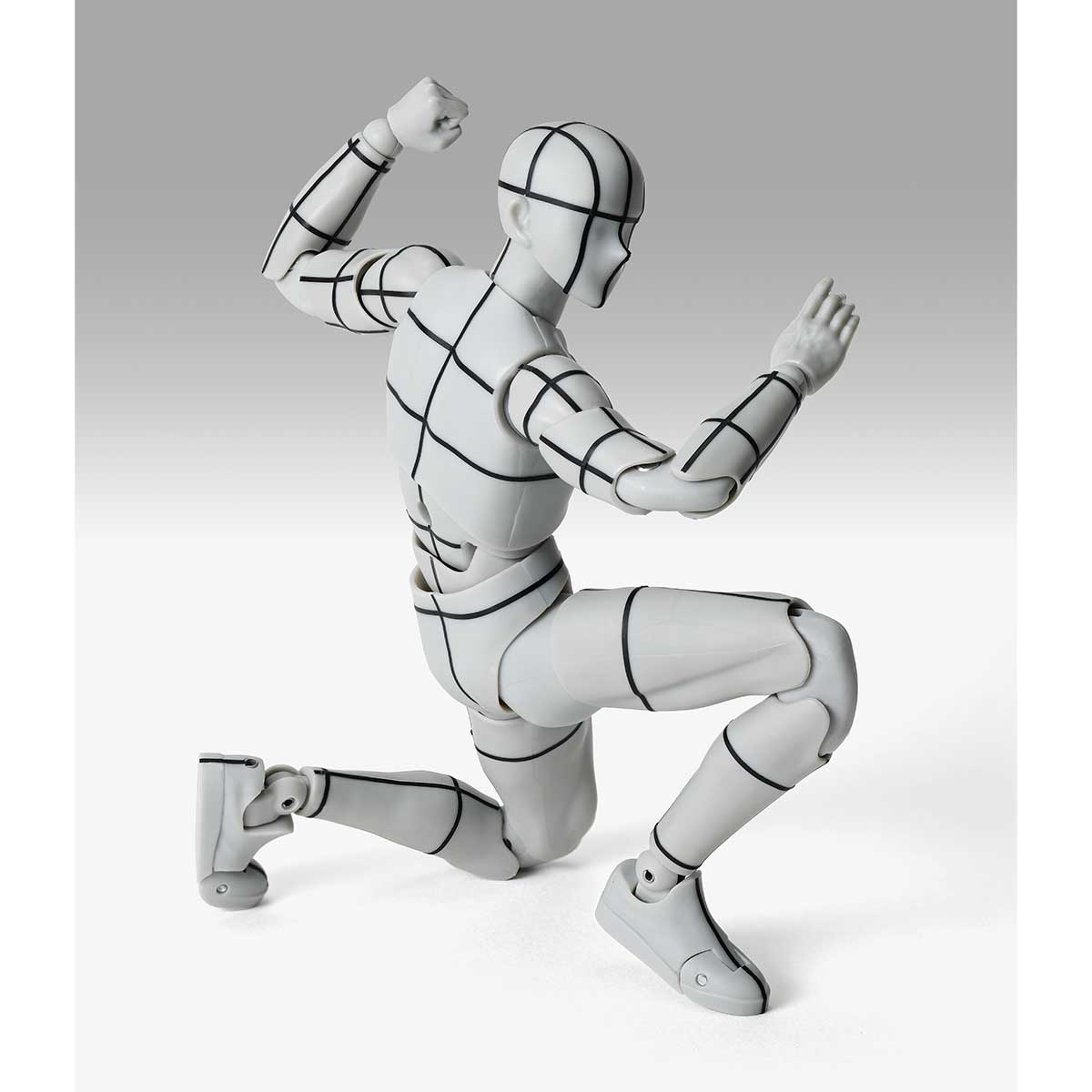 S.H.FIGUARTS BODY-KUN-SPORTS- EDITION-WIRE FRAME- (GRAY COLOR VER.) TAMASHII NATION