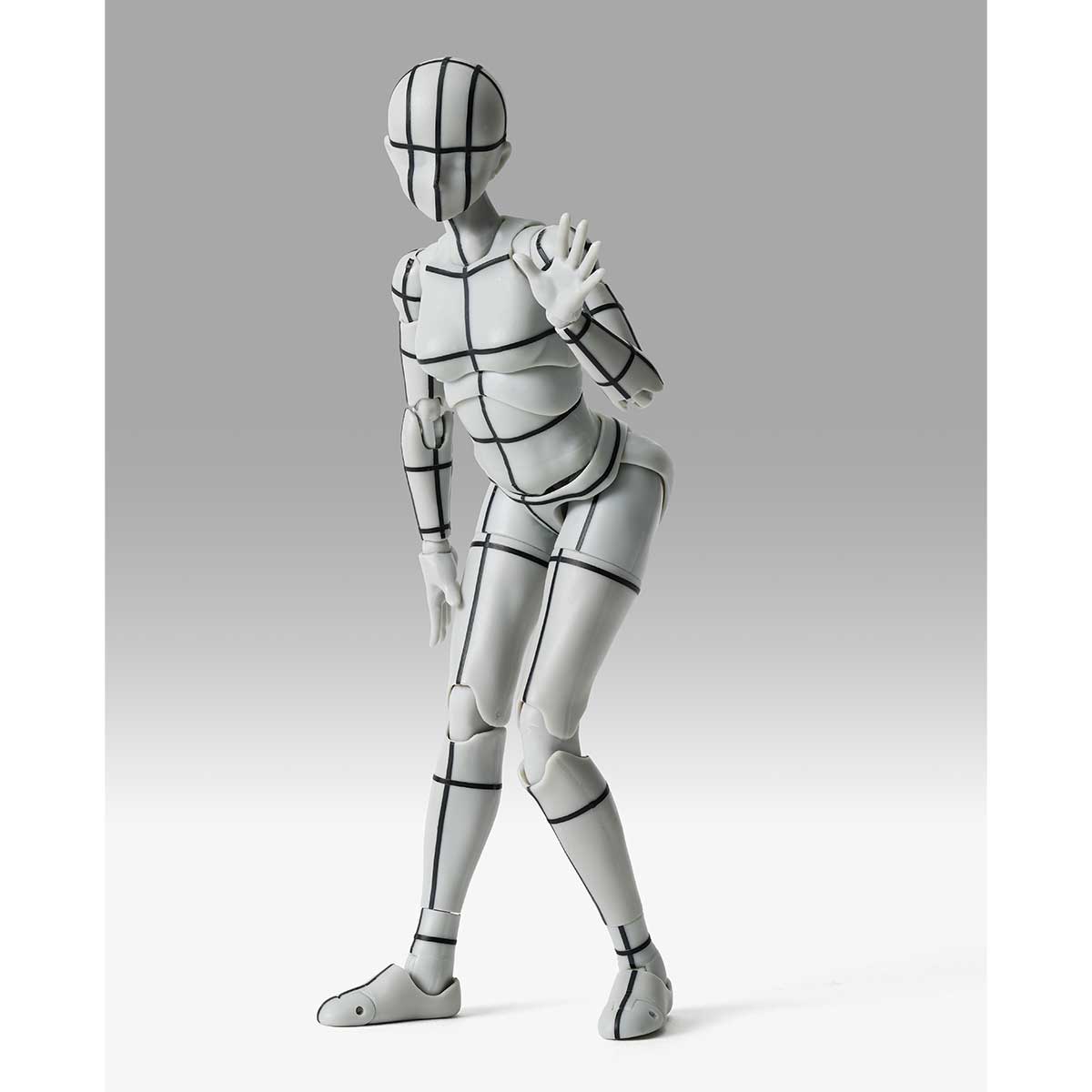 S.H.FIGUARTS BODY CHAN -SPORTS- EDITION-WIRE FRAME- (GRAY COLOR VER.) TAMASHII NATION