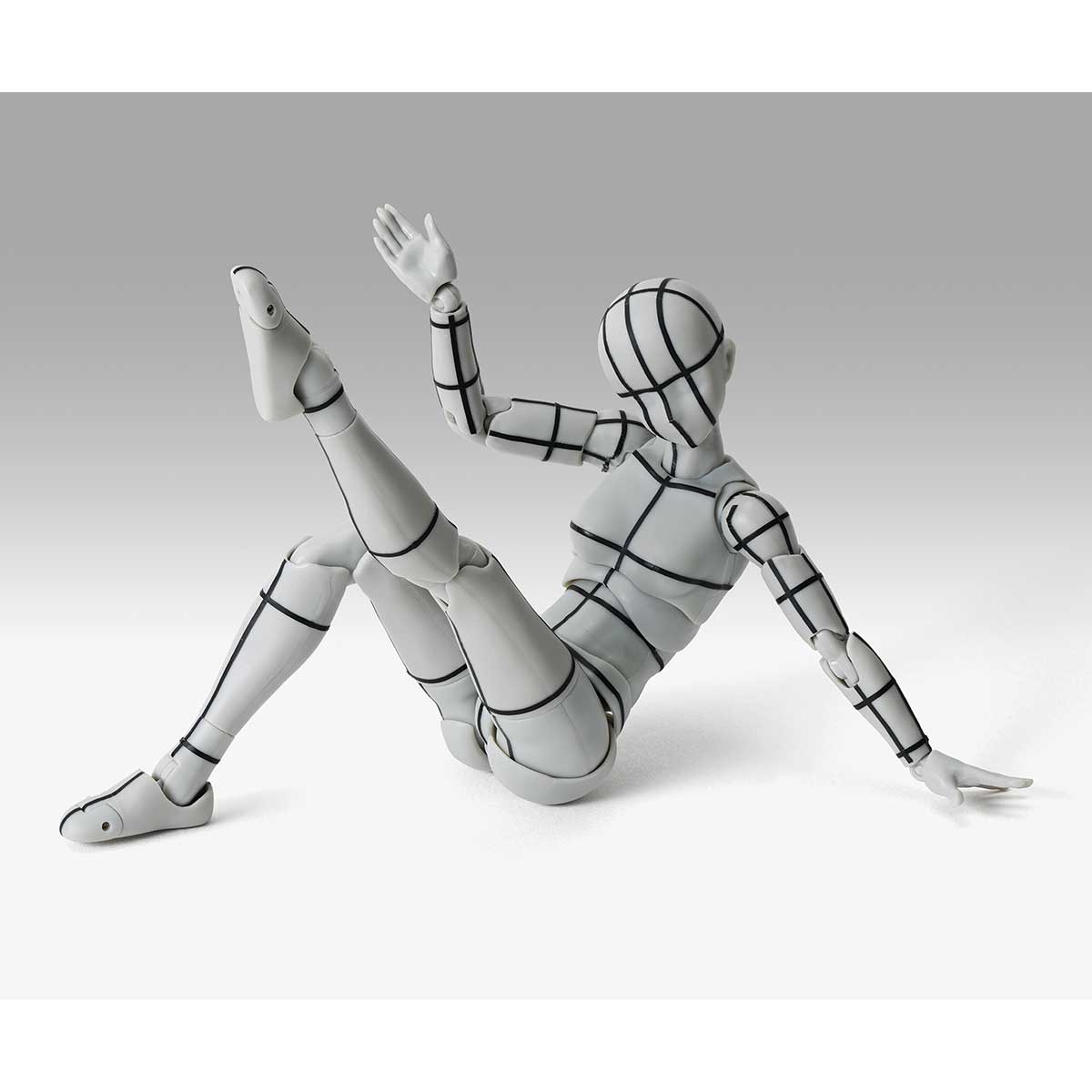S.H.FIGUARTS BODY CHAN -SPORTS- EDITION-WIRE FRAME- (GRAY COLOR VER.) TAMASHII NATION