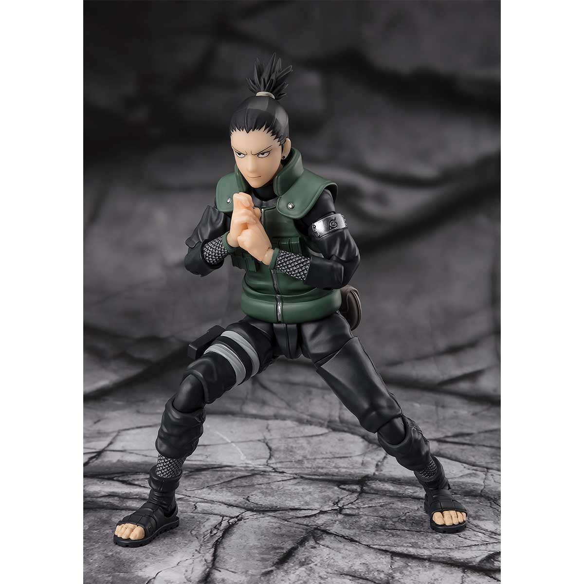 S.H.FIGUARTS SHIKAMARU NARA - BRILLIANT STRATEGIST- NARUTO SHIPPUDEN TAMASHII NATIONS