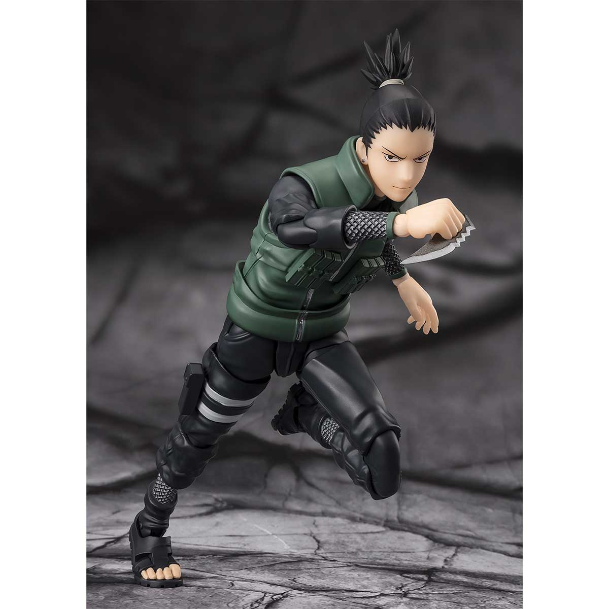 S.H.FIGUARTS SHIKAMARU NARA - BRILLIANT STRATEGIST- NARUTO SHIPPUDEN TAMASHII NATIONS