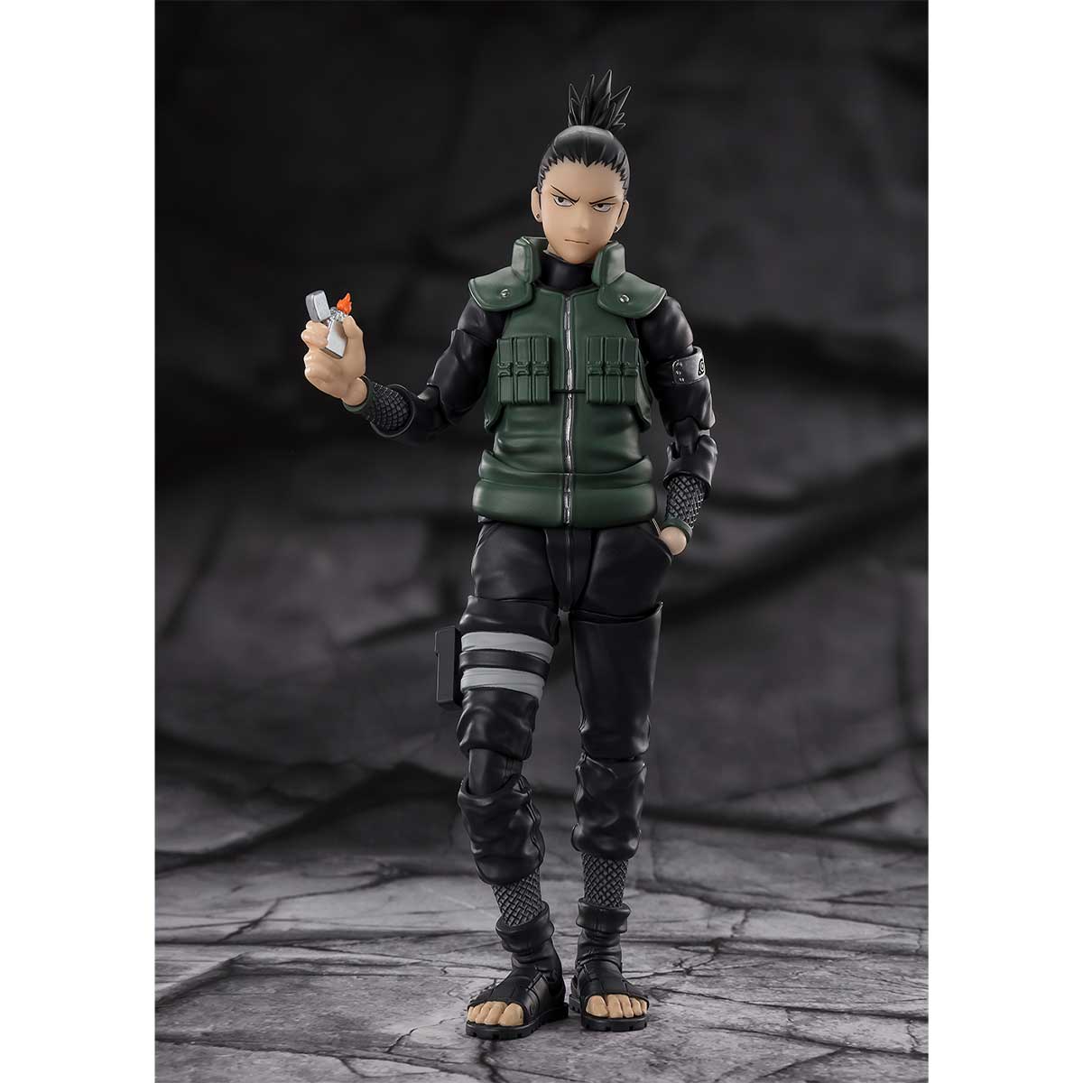 S.H.FIGUARTS SHIKAMARU NARA - BRILLIANT STRATEGIST- NARUTO SHIPPUDEN TAMASHII NATIONS