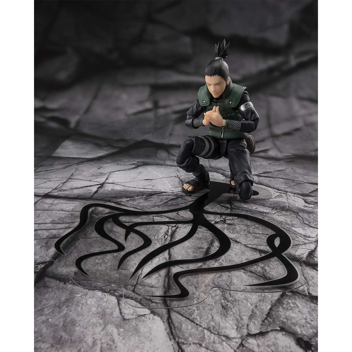 S.H.FIGUARTS SHIKAMARU NARA - BRILLIANT STRATEGIST- NARUTO SHIPPUDEN TAMASHII NATIONS