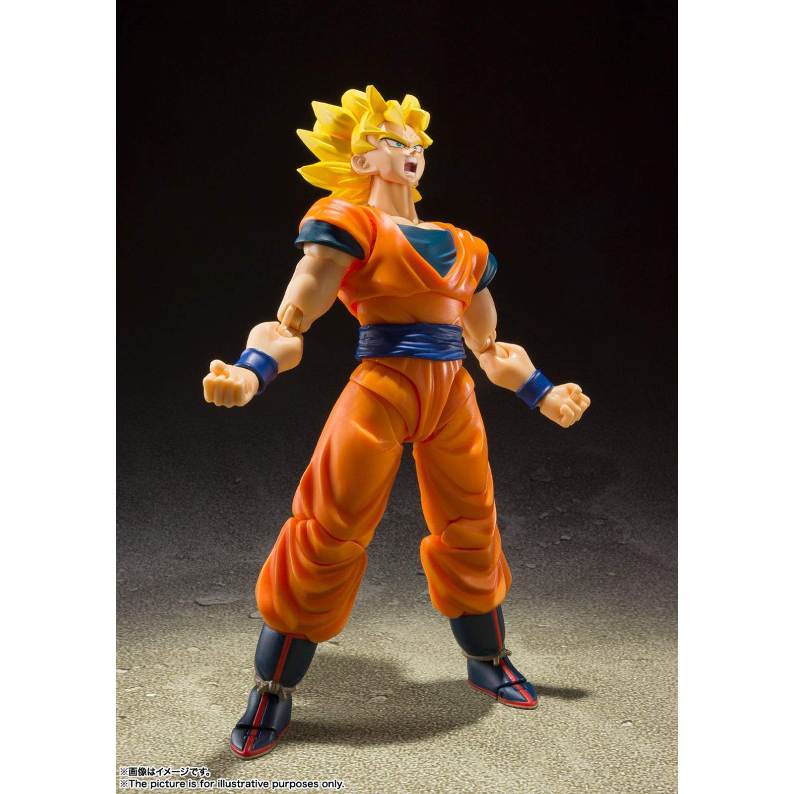 FIGURA ACCION S.H.FIGUARTS SUPER SAIYAN FULL POWER SON GOKU TAMASHII NATIONS