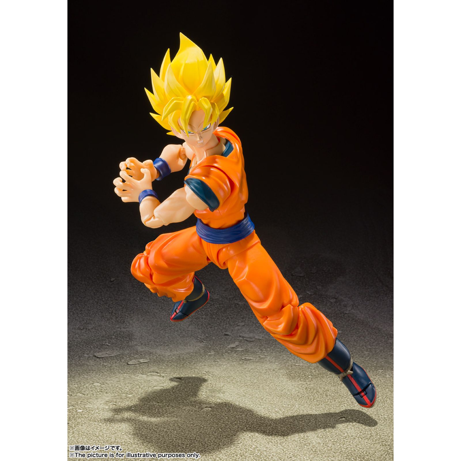 FIGURA ACCION S.H.FIGUARTS SUPER SAIYAN FULL POWER SON GOKU TAMASHII NATIONS