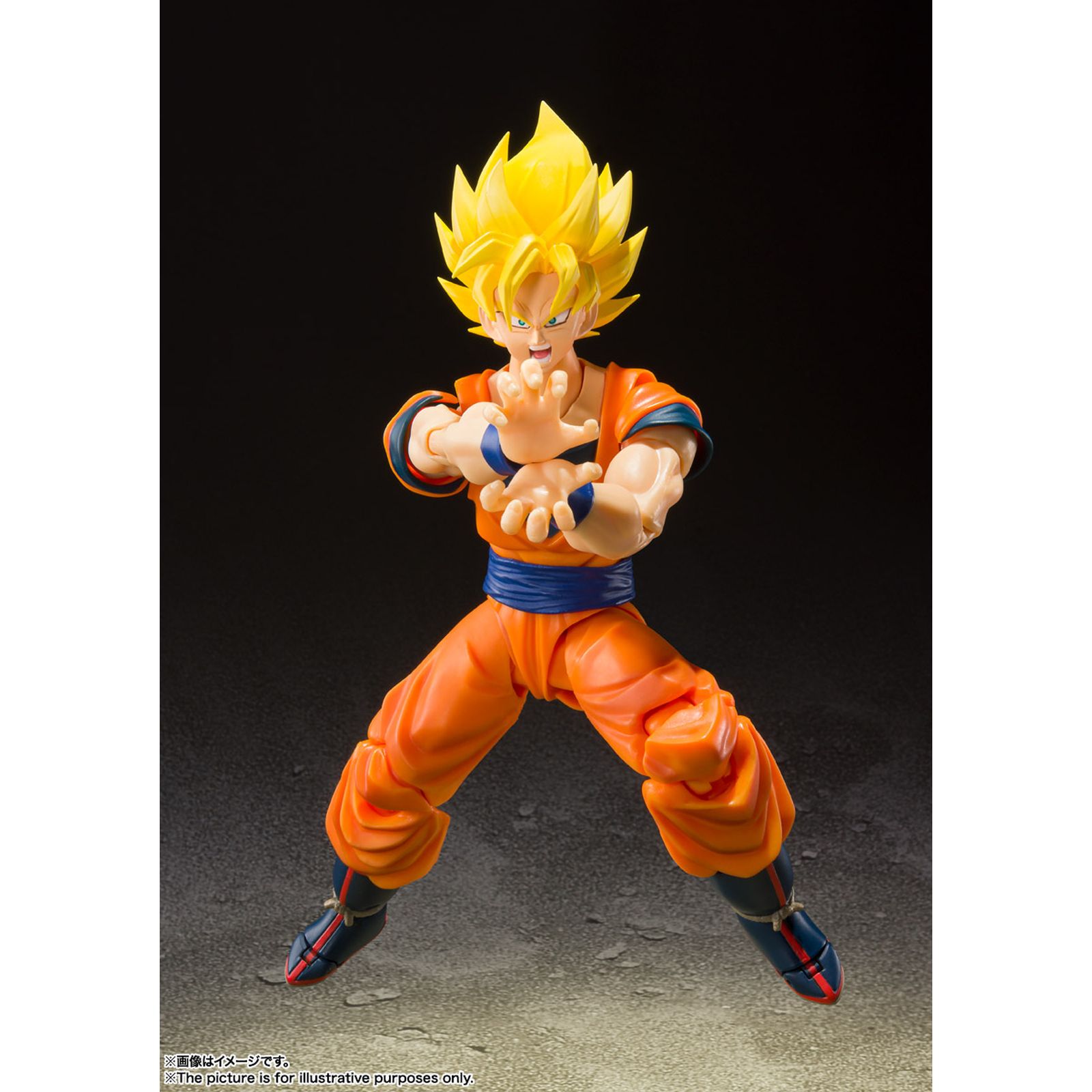 FIGURA ACCION S.H.FIGUARTS SUPER SAIYAN FULL POWER SON GOKU TAMASHII NATIONS