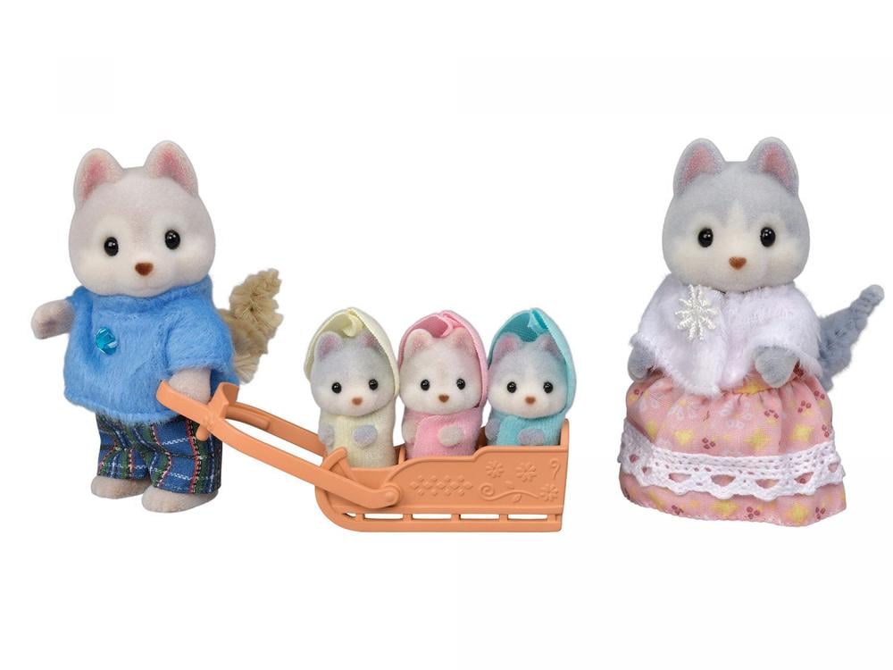  FAMILIA HUSKY SYLVANIAN FAMILIES