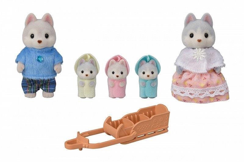  FAMILIA HUSKY SYLVANIAN FAMILIES