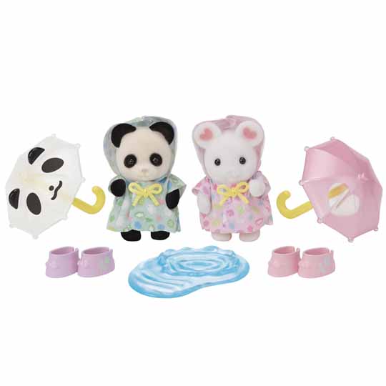 AMIGOS DE LA GUARDERÍA: DÍA DE LLUVIA SYLVANIAN FAMILIES