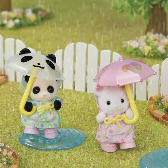 AMIGOS DE LA GUARDERÍA: DÍA DE LLUVIA SYLVANIAN FAMILIES