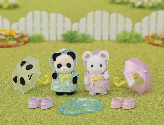 AMIGOS DE LA GUARDERÍA: DÍA DE LLUVIA SYLVANIAN FAMILIES