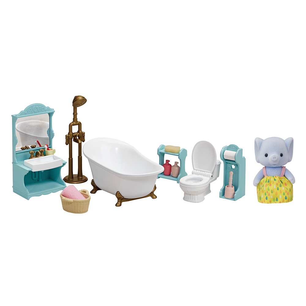 BAÑO DE MIRIAM ELEFANTE SYLVANIAN FAMILIES