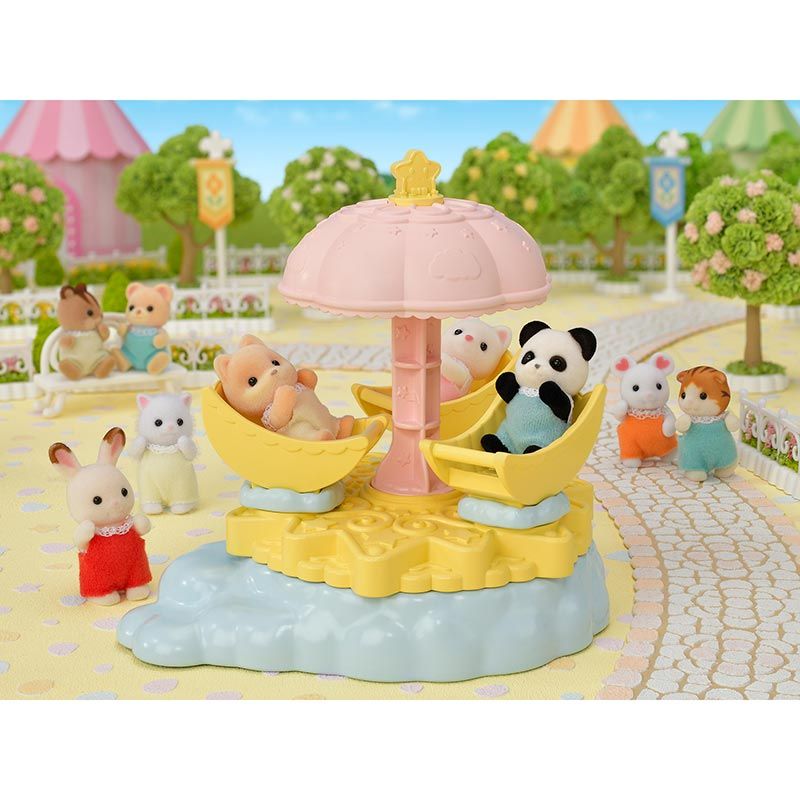 CARRUSEL DE LAS ESTRELLAS SYLVANIAN FAMILIES
