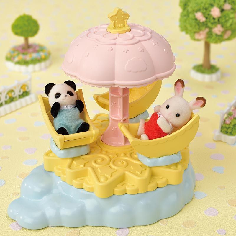 CARRUSEL DE LAS ESTRELLAS SYLVANIAN FAMILIES