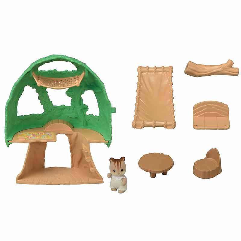 CASA DEL ARBOL BEBES SYLVANIAN FAMILIES