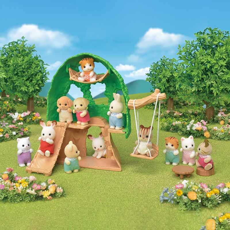 CASA DEL ARBOL BEBES SYLVANIAN FAMILIES