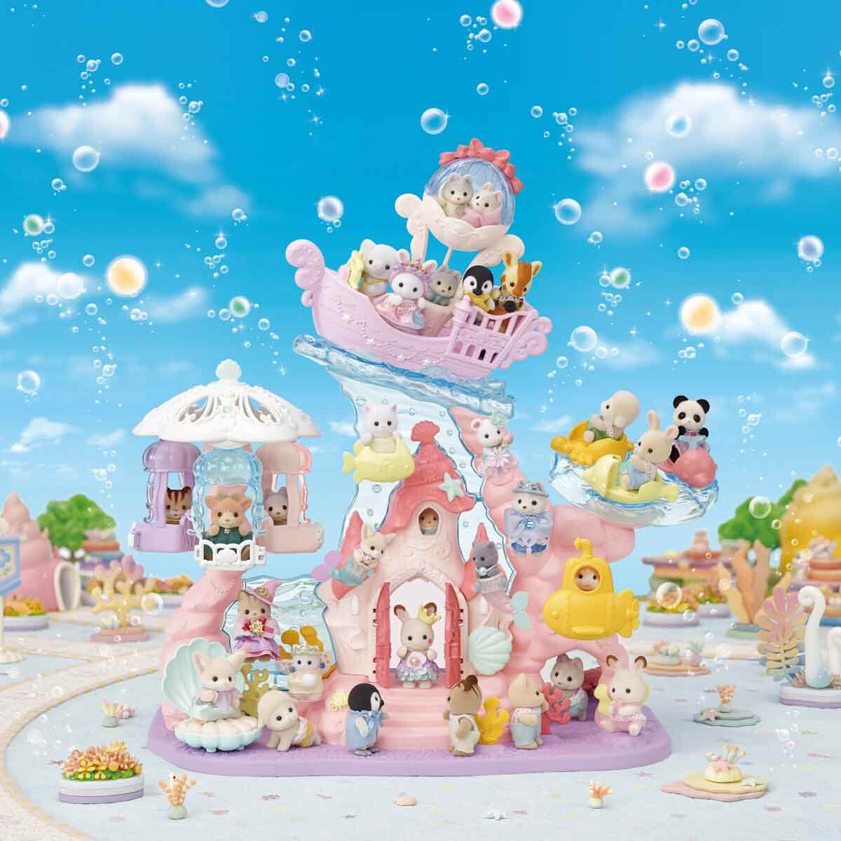 CASTILLO DE SIRENAS SYLVANIAN FAMILIES