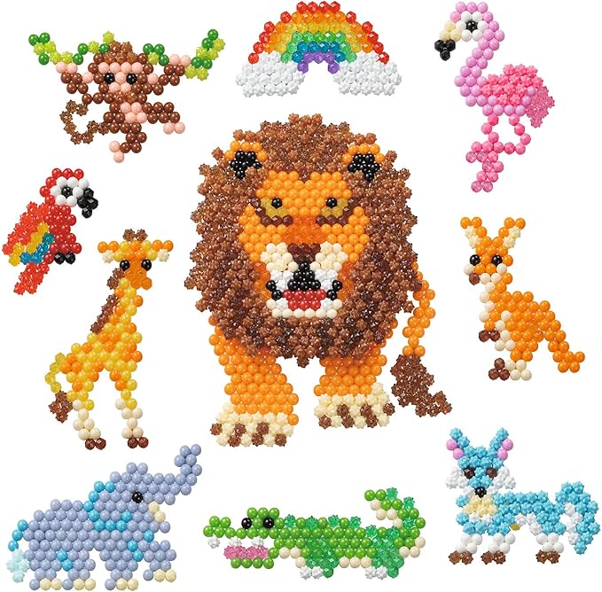 CONJUNTO WILD SAFARI AQUABEADS