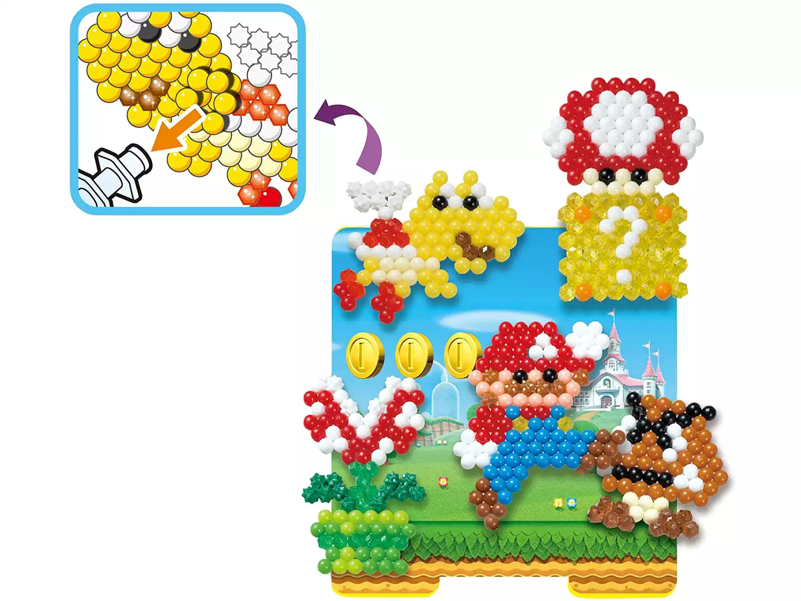 CUBO CREATIVO SUPER MARIO AQUABEADS