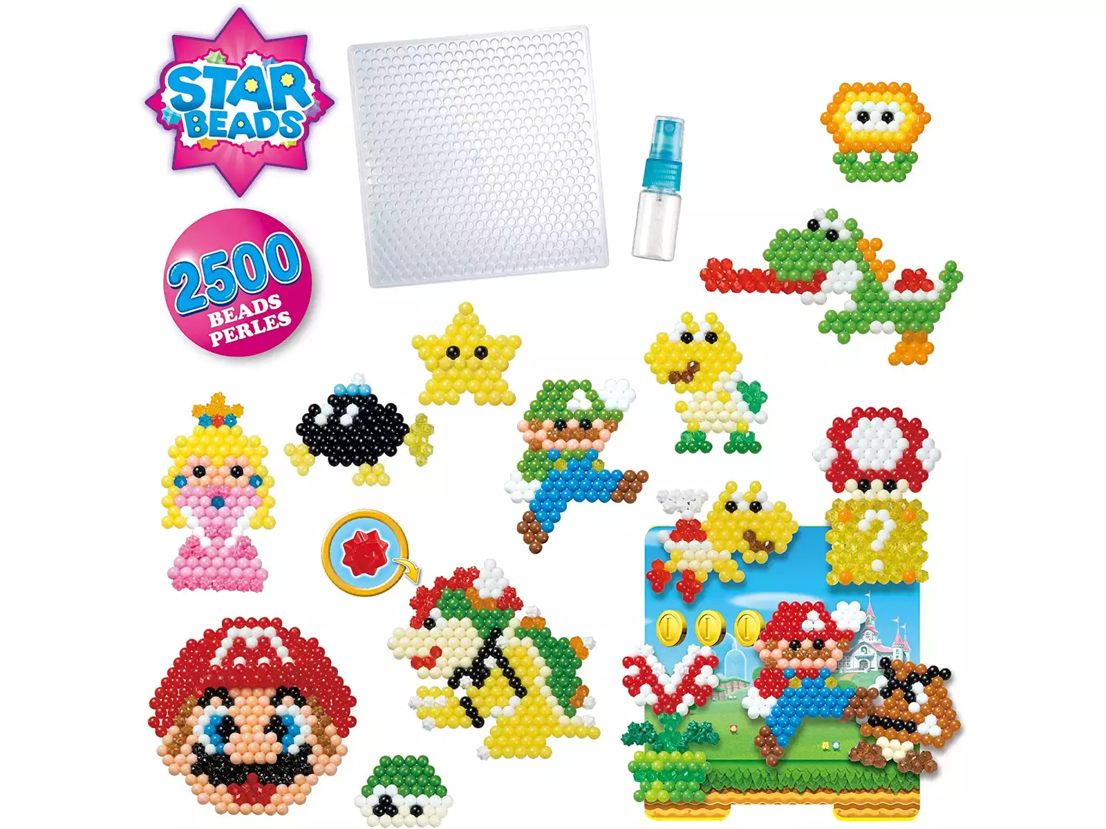 CUBO CREATIVO SUPER MARIO AQUABEADS