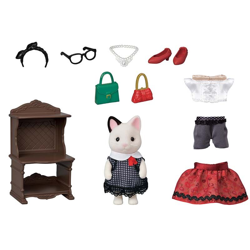 EL MALETIN DE MODA DE ALICIA SYLVANIAN FAMILIES