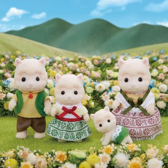 FAMILIA ALPACA SYLVANIAN FAMILIES