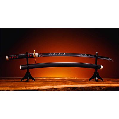 PROPLICA NICHIRIN SWORD (TANJIRO KAMADO) KYOJURO RENGOKU’S SWORD GUARD VER. DEMON SLAYER: KIMETSU NO YAIBA