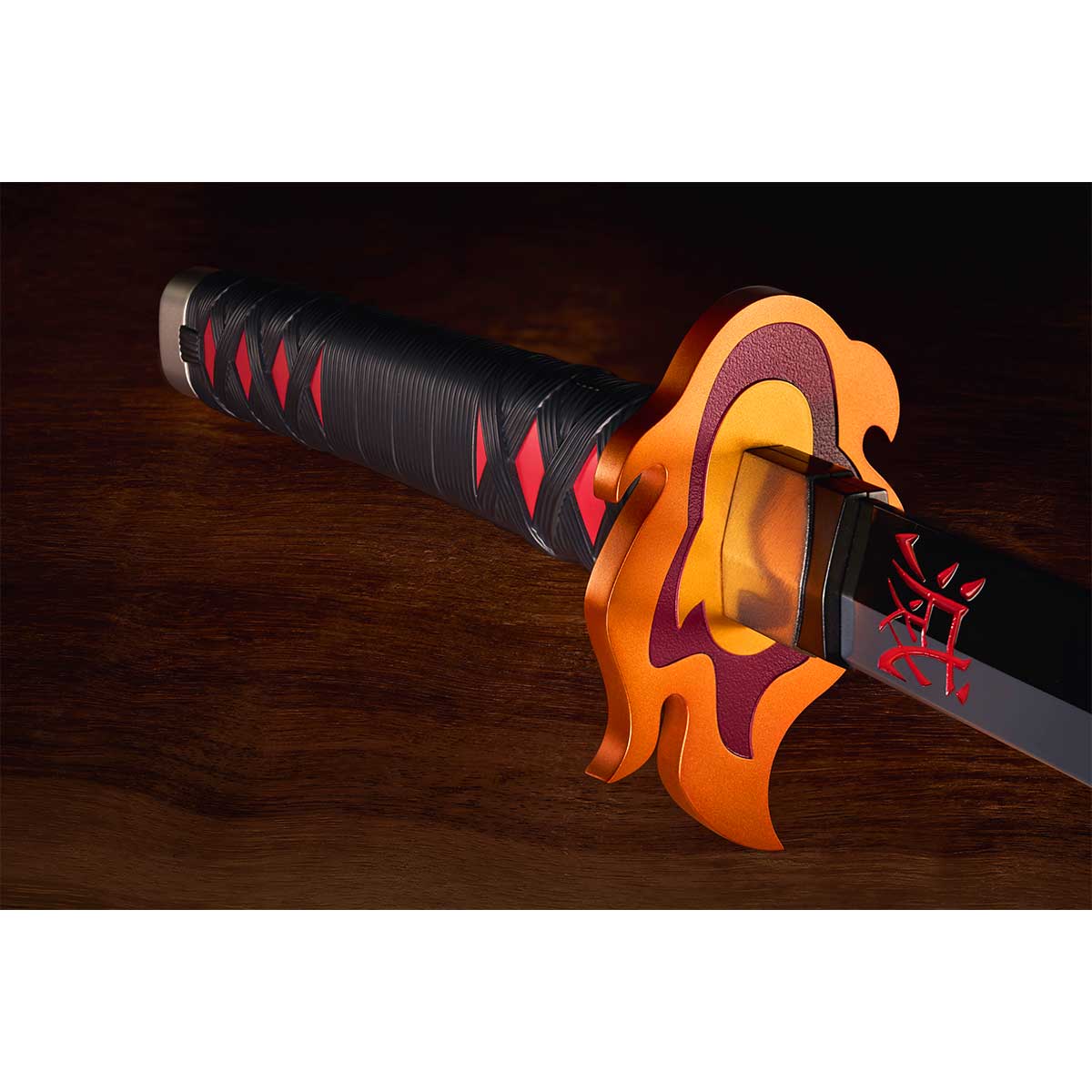 PROPLICA NICHIRIN SWORD (TANJIRO KAMADO) KYOJURO RENGOKU’S SWORD GUARD VER. DEMON SLAYER: KIMETSU NO YAIBA