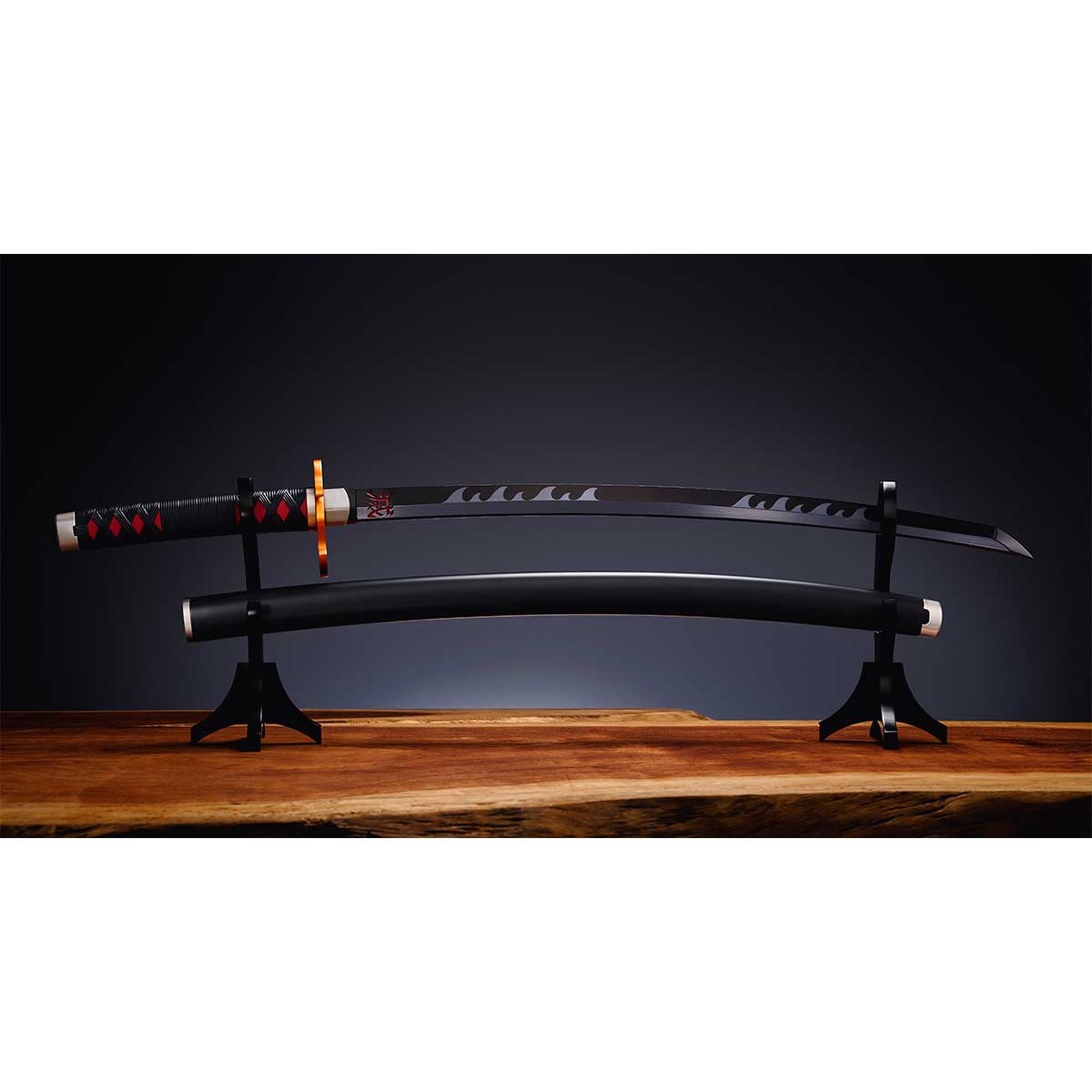 PROPLICA NICHIRIN SWORD (TANJIRO KAMADO) KYOJURO RENGOKU’S SWORD GUARD VER. DEMON SLAYER: KIMETSU NO YAIBA