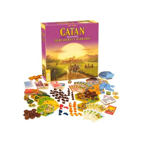 JUEGOS DE MESA CATAN MERCADERES Y BARBAROS 