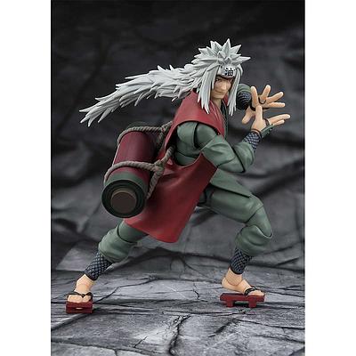 S.H.FIGUARTS JIRAIYA - HIDDEN LEAF HEROIC MASTER SAGE- (SAGE MODE SET) TAMASHII NATIONS