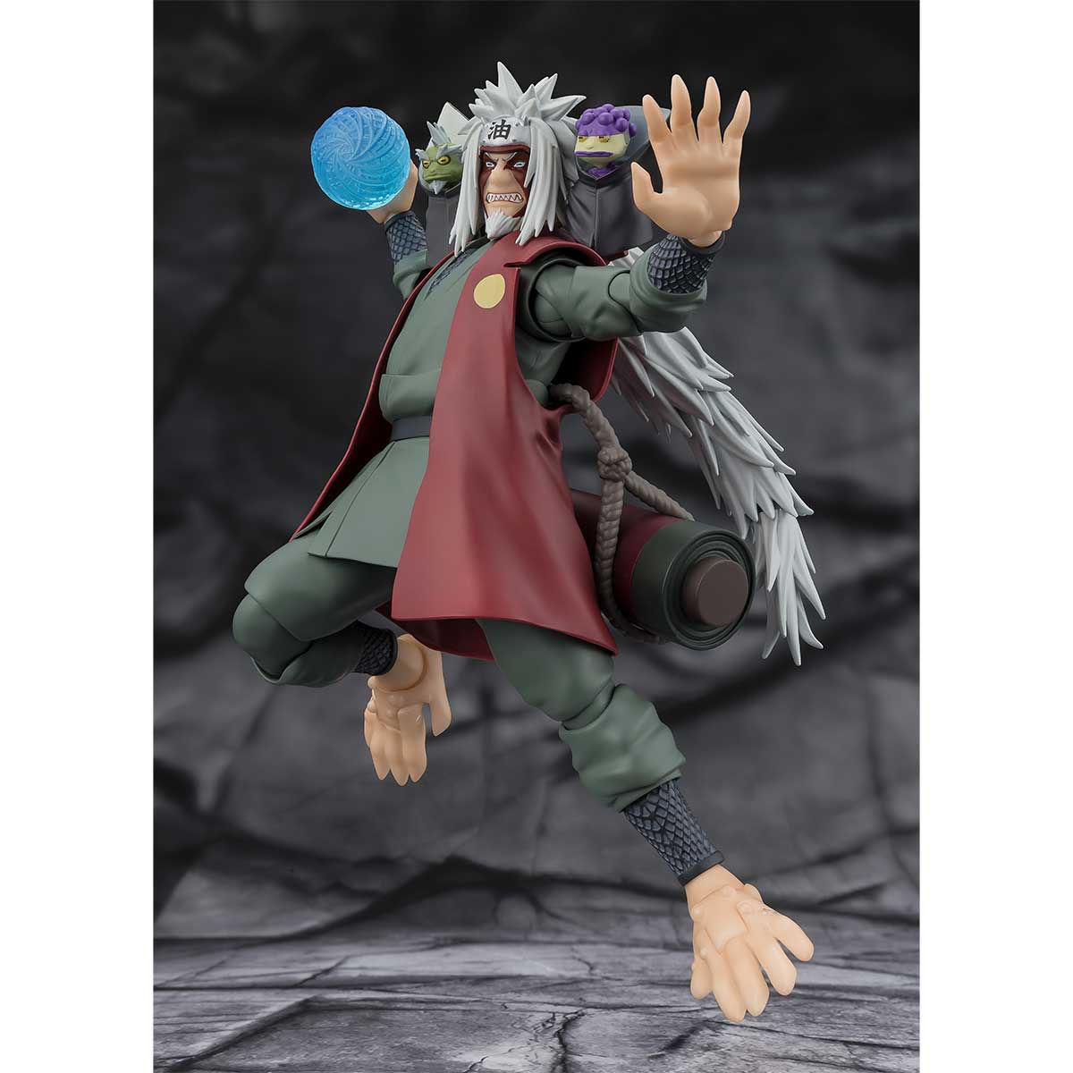 S.H.FIGUARTS JIRAIYA - HIDDEN LEAF HEROIC MASTER SAGE- (SAGE MODE SET) TAMASHII NATIONS