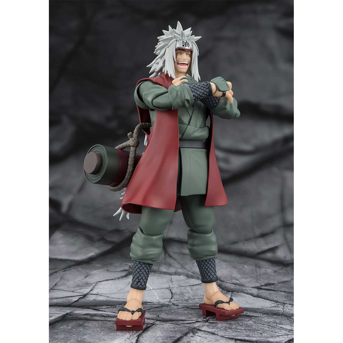 S.H.FIGUARTS JIRAIYA - HIDDEN LEAF HEROIC MASTER SAGE- (SAGE MODE SET) TAMASHII NATIONS