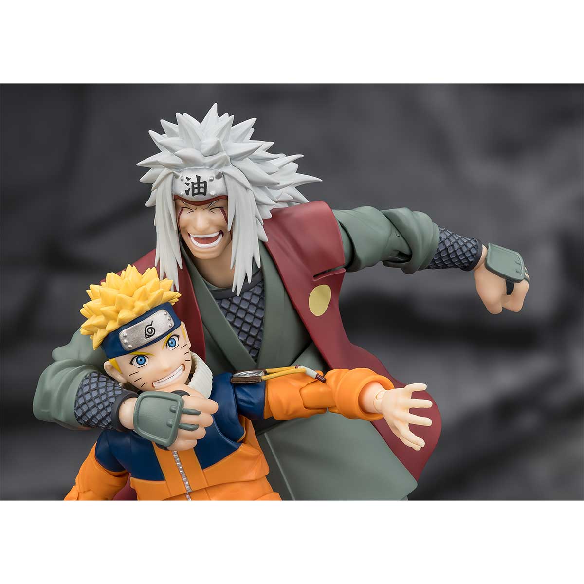 S.H.FIGUARTS JIRAIYA - HIDDEN LEAF HEROIC MASTER SAGE- (SAGE MODE SET) TAMASHII NATIONS