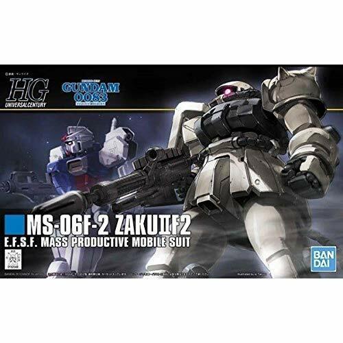 MODEL KIT 1/144 HGUC F2 ZAKU EARTH FEDERATION TYPE BANDAI HOBBY