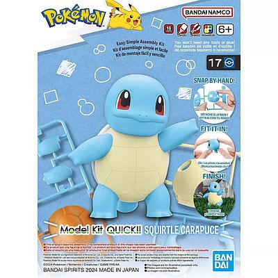 POKEMON MODEL KIT QUICK!! 17 SQUIRTLE BANDAI HOBBY