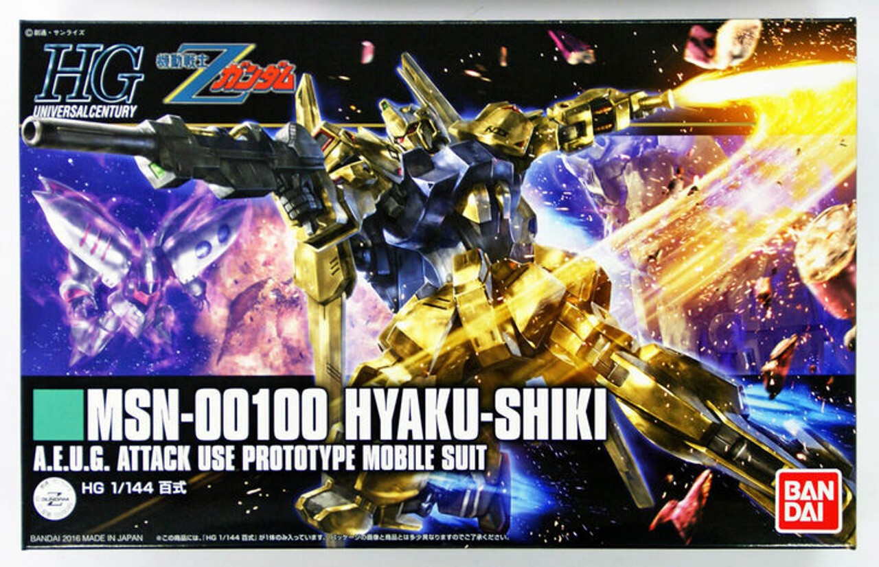 MODEL KIT HGUC 1/144 HYAKU SHIKI BANDAI HOBBY