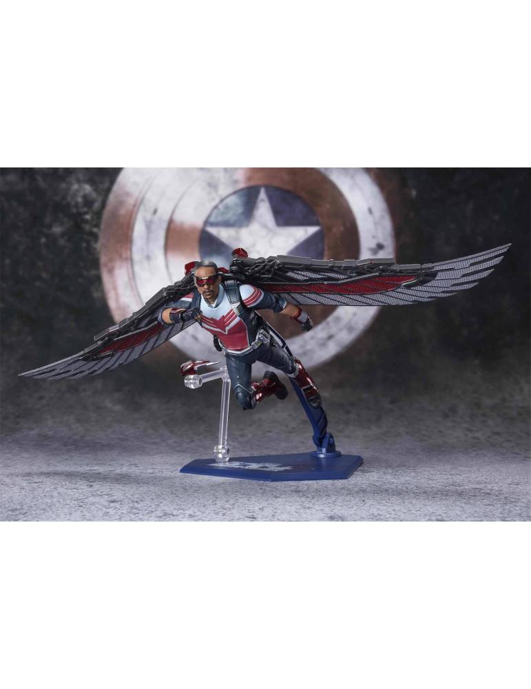 FIGURA ACCION S.H.FIGUARTS FALCON THE FALCON AND THE WINTER SOLDIER  TAMASHII NATIONS